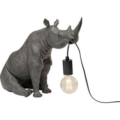 Лампа настільна KARE DESIGN Sitting Rhino, 42 см, (сірий) 57739 у Києві купити kare-design меблі світло декор