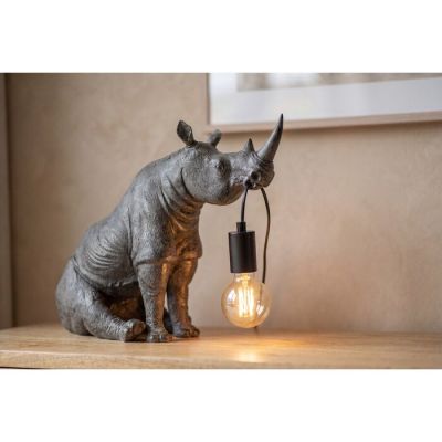 Лампа настільна KARE DESIGN Sitting Rhino, 42 см, (сірий) 57739 у Києві купити kare-design меблі світло декор