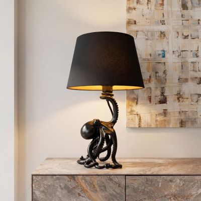 Лампа настільна KARE DESIGN Octopus Black, 43 см, (чорний) 58077 у Києві купити kare-design меблі світло декор
