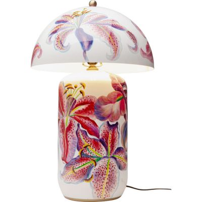 Лампа настільна KARE DESIGN Lillies Pink,d:38, (різнокольоровий) 58105 у Києві купити kare-design меблі світло декор