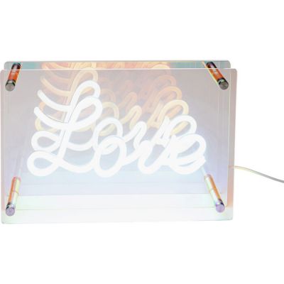 Світильник настільний KARE DESIGN LED Font LOVE, (різнокольоровий) 58138 у Києві купити kare-design меблі світло декор