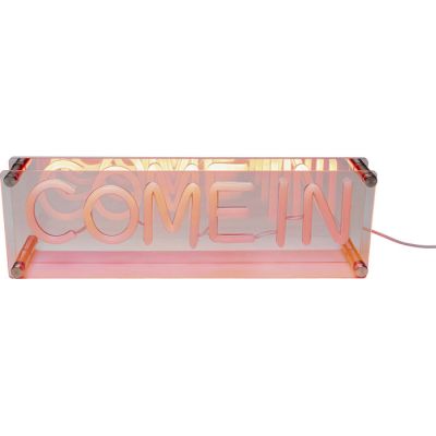 Світильник настільний KARE DESIGN LED Font COME IN, (червоний) 58141 у Києві купити kare-design меблі світло декор