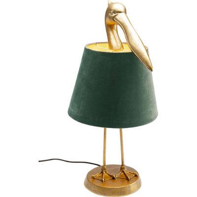 Світильник настільний KARE DESIGN Pelican, 62 см, (зелено-золотий) 58417 у Києві купити kare-design меблі світло декор
