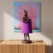 Настільна лампа Animal Rabbit Red/Purple 50cm