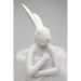 Настільна лампа Animal Rabbit Fur White/Silver 50cm