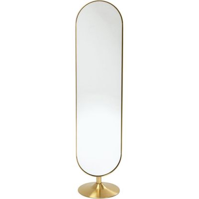 Дзеркало підлогове KARE DESIGN Curve, 170х40 см, (золотий) 82969 в Киеве купить kare-design мебель свет декор
