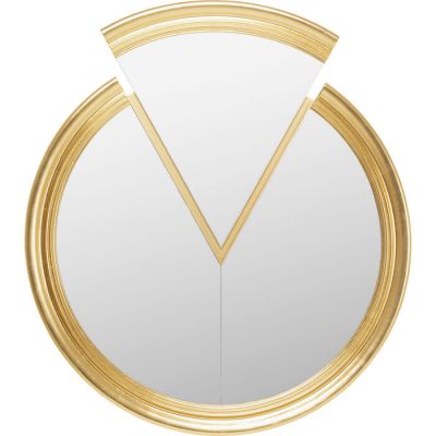 Дзеркало настінне фігурне KARE DESIGN Double Vision Round Piece, 112x100 см, (золотий) 70023 в Киеве купить kare-design мебель свет декор
