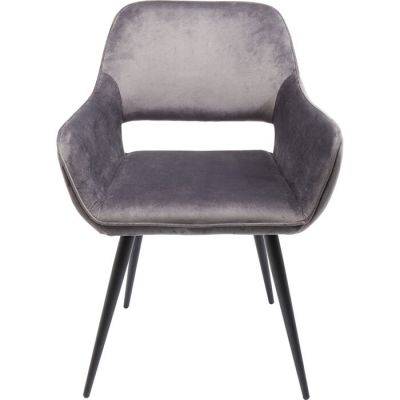 Стілець з підлокотниками KARE DESIGN San Francisco Grey, (сірий) 83314 у Києві купити kare-design меблі світло декор