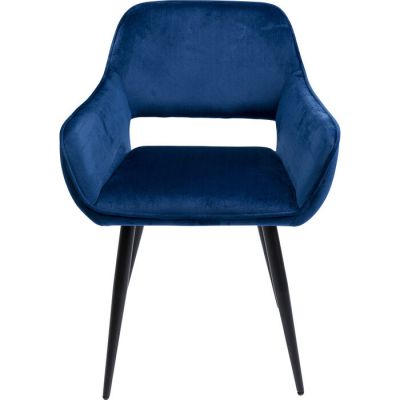Стілець з підлокотниками KARE DESIGN San Francisco Blue, (синій) 84759 у Києві купити kare-design меблі світло декор