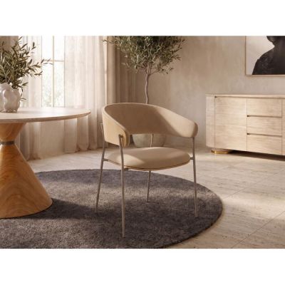 Стілець з підлокітниками Cindy Greige, (сіро-бежевий) 70792 у Києві купити kare-design меблі світло декор