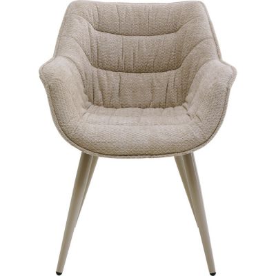 Стілець з підлокітниками Thelma Greige, (сірий) 70818 у Києві купити kare-design меблі світло декор