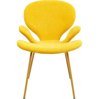 Стілець з підлокітниками Soft Blossom Yellow Mono, (жовтий) 71245 у Києві купити kare-design меблі світло декор