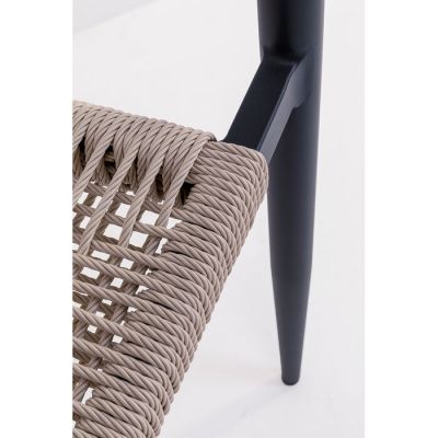 Стілець з підлокітниками Armrest Palma Creme, (кремовий) 88054 у Києві купити kare-design меблі світло декор