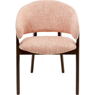 Стілець з підлокітниками August Coral Melange, (меланж) 71372 у Києві купити kare-design меблі світло декор
