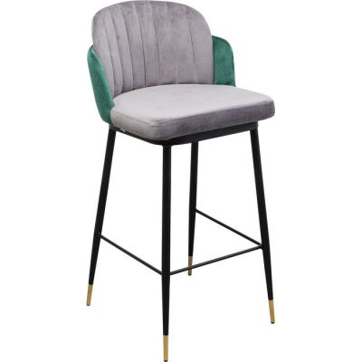 Стілець барний KARE DESIGN Hojas Grey, (сірий) 86385 у Києві купити kare-design меблі світло декор