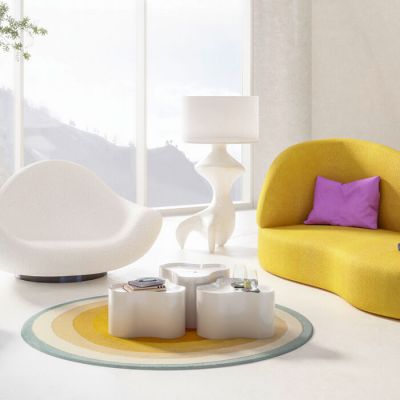 Торшер Flow Figure White 157cм, (білий) 57751 у Києві купити kare-design меблі світло декор