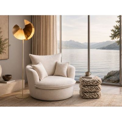 Торшер Sella Beige 160cм, (золотий) 58329 у Києві купити kare-design меблі світло декор