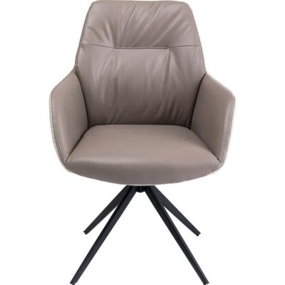 Стілець обертовий з підлокотниками KARE DESIGN Amira, (бежевий) 85851 в Киеве купить kare-design мебель свет декор