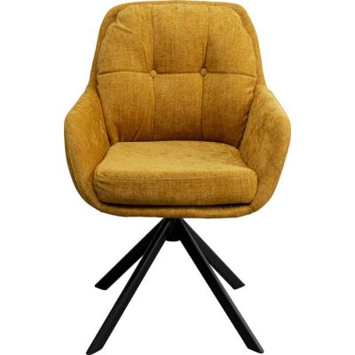 Стілець обертовий KARE DESIGN Molly Yellow, (жовтий) 70422 в Киеве купить kare-design мебель свет декор