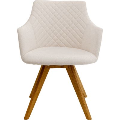 Стілець обертовий з підлокітниками KARE DESIGN Coco Wood Cat Ind., (бежевий) 29001 у Києві купити kare-design меблі світло декор