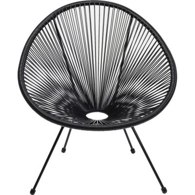 Стілець для вулиці KARE DESIGN Acapulco Mono Black, (чорний) 83986 в Киеве купить kare-design мебель свет декор