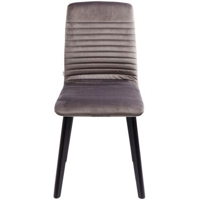 Стілець без підлокітників  KARE DESIGN Lara Velvet Silver, (сірий) 81231 у Києві купити kare-design меблі світло декор
