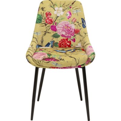 Стілець East Side Flower Fever Yellow, (жовтий) 71131 у Києві купити kare-design меблі світло декор
