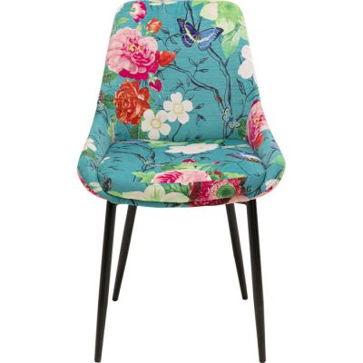 Стілець East Side Flower Fever Blue, (блакитний) 71132 у Києві купити kare-design меблі світло декор