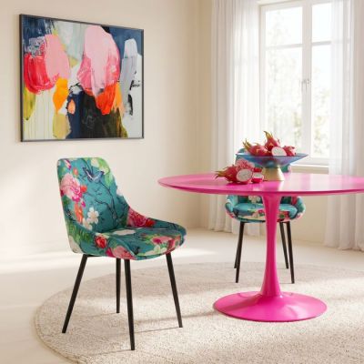 Стілець East Side Flower Fever Blue, (блакитний) 71132 у Києві купити kare-design меблі світло декор