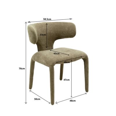 Стілець Tobi Green, (зелений) 71155 у Києві купити kare-design меблі світло декор