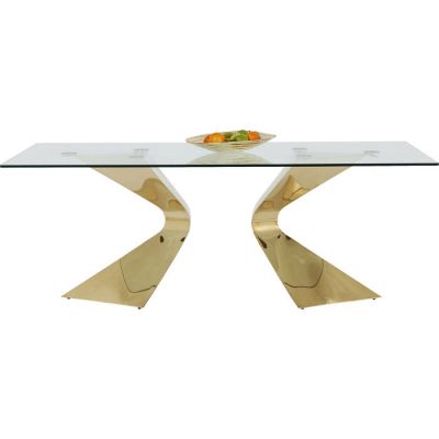 Стіл Gloria Gold 200х100см 81543 у Києві купити kare-design меблі світло декор