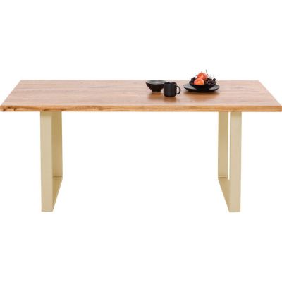 Стіл обідній прямокутний KARE DESIGN Jackie Oak Brass, 160х80 см, (коричневий) 84591 у Києві купити kare-design меблі світло декор