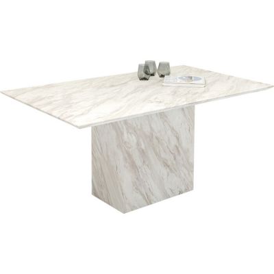 Стіл обідній прямокутний KARE DESIGN Artistico Marble, 160х90 см, (білий) 85001 у Києві купити kare-design меблі світло декор