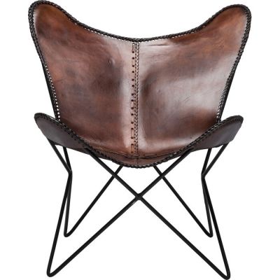 Крісло KARE DESIGN Butterfly Brown Econo, (коричневий) 79823 у Києві купити kare-design меблі світло декор
