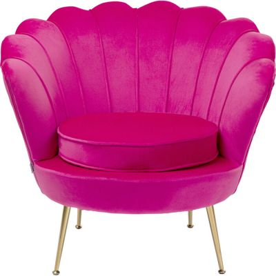 Крісло KARE DESIGN Water Lily Gold Pink, (фуксія) 85080 у Києві купити kare-design меблі світло декор