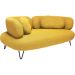 Диван Peppo 2-Seater Yellow 182cm