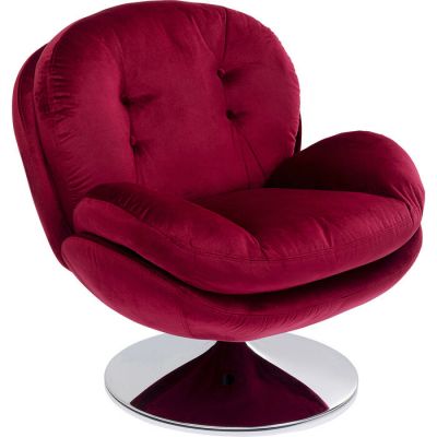 Крісло обертове KARE DESIGN Cosy Berry, (червоний) 85664 у Києві купити kare-design меблі світло декор