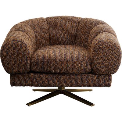 Крісло обертове KARE DESIGN Janno Brown, (коричневий) 87892 в Киеве купить kare-design мебель свет декор