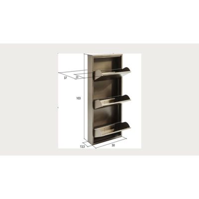 Шафа для взуття KARE DESIGN Caruso 3 Bronze (MO), 50х103 см, (бронзовий) 42547 у Києві купити kare-design меблі світло декор