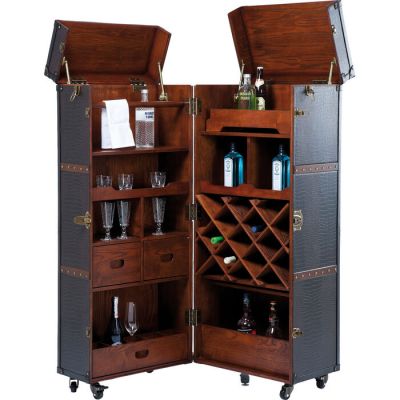 Шафа барна на коліщатах KARE DESIGN Globetrotter, 154х61 см, (коричневий) 73933 у Києві купити kare-design меблі світло декор