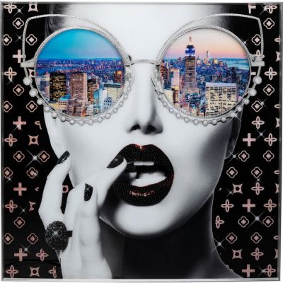 Картина NY View 120x120cм, (чорний) 56219 у Києві купити kare-design меблі світло декор