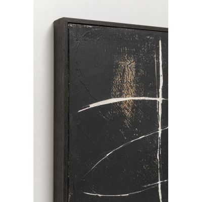 Картина Sketch Black 120x120cм, (чорно-білий) 57539 у Києві купити kare-design меблі світло декор