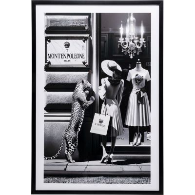 Картина в рамці KARE DESIGN Window Shopping, 80x120 см, (чорно-білий) 57685 в Киеве купить kare-design мебель свет декор
