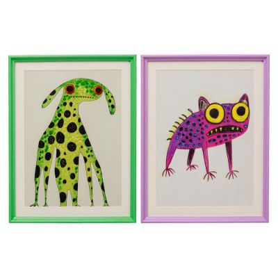 Картина Fantasy Pet 32x42cм (2/Set), (різнокольоровий) 57734 у Києві купити kare-design меблі світло декор