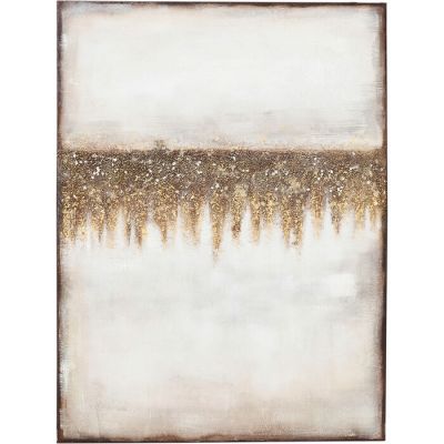 Картина Abstract Fields 55x75cм, (біло-коричневий) 57830 у Києві купити kare-design меблі світло декор