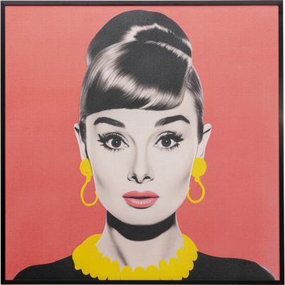 Картина в рамі Diva Brunette, 60x60 см 57987 у Києві купити kare-design меблі світло декор