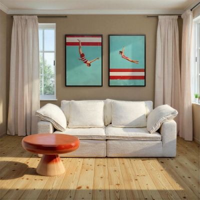 Картина в рамі Jumping Girl Up, 103x73 см 57993 у Києві купити kare-design меблі світло декор