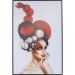 Картина Art Lady In Red 120х80см