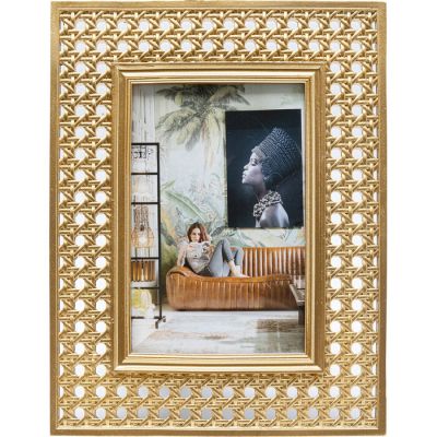 Фоторамка KARE DESIGN Holes, 13х18 см, (золотий) 53563 у Києві купити kare-design меблі світло декор