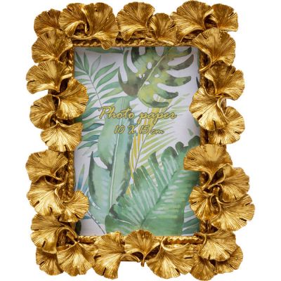 Фоторамка Ginkgo Leaf Gold 17x20cм, (золотий) 56499 у Києві купити kare-design меблі світло декор
